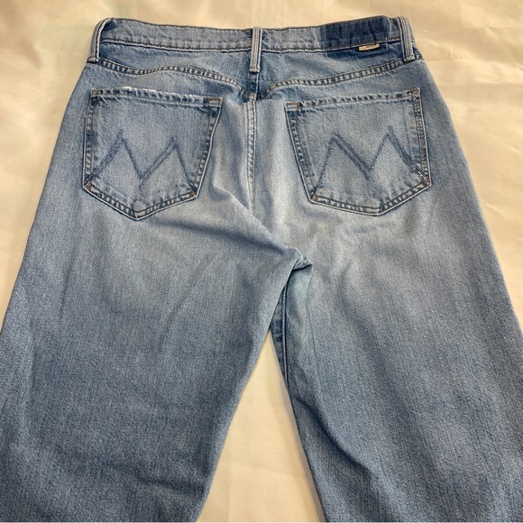 MOTHER- The Huffy Flood Jeans Light Wash Wicked Size 29 90s Vintage Style - Picture 6 of 9
